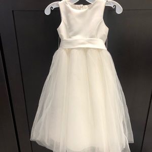 David’s Bridal Flower Girl Dress in Ivory
